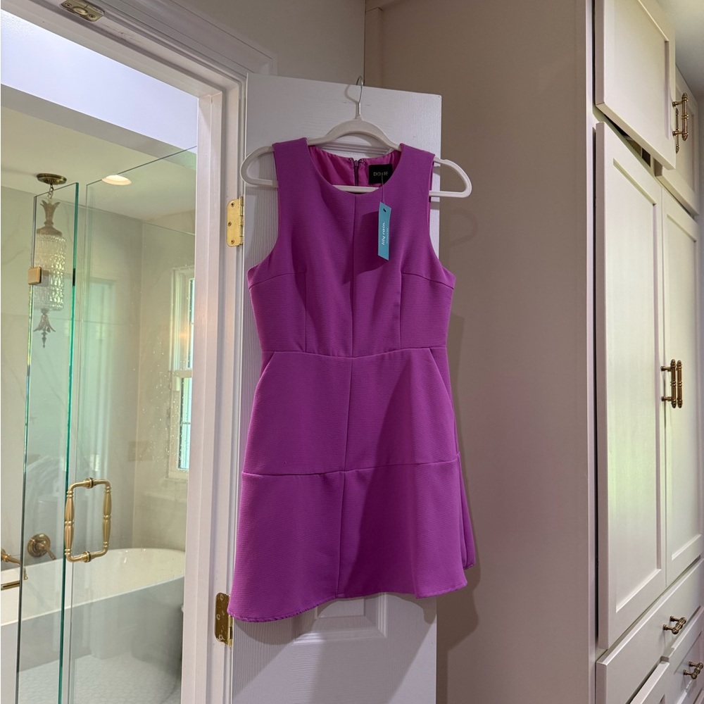 DO+BE Boutique Pinkish Purple Sleeveless Mini Dress